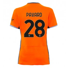 Inter Milan Benjamin Pavard #28 Replica Third Stadium Shirt for Women 2023-24 Short Sleeve